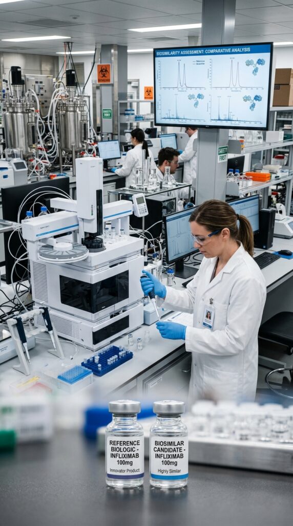 Photorealistic image of biosimilars 202606282246
